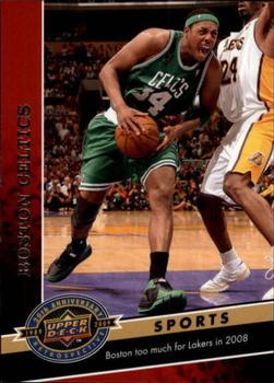 2009 Upper Deck 20th Anniversary #2427 Boston Celtics Front