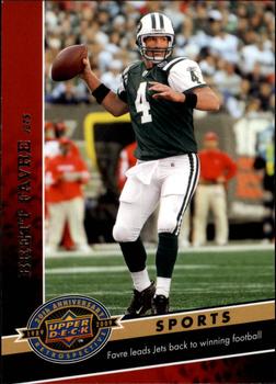 2009 Upper Deck 20th Anniversary #2465 Brett Favre Front