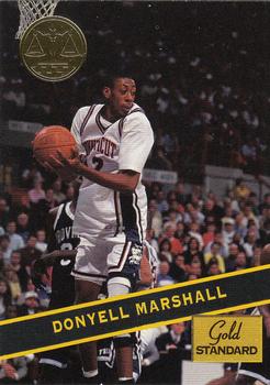 1994 Signature Rookies Gold Standard #10 Donyell Marshall Front