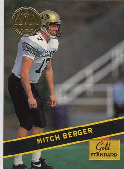 1994 Signature Rookies Gold Standard #29 Mitch Berger Front