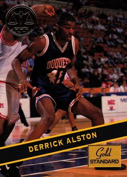 1994 Signature Rookies Gold Standard #1 Derrick Alston Front