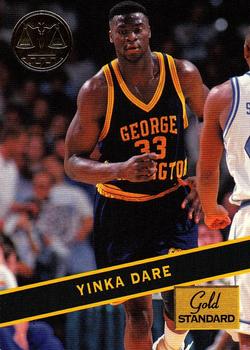 1994 Signature Rookies Gold Standard #4 Yinka Dare Front