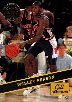 1994 Signature Rookies Gold Standard #14 Wesley Person Front