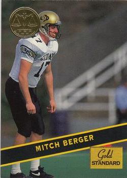 1994 Signature Rookies Gold Standard #29 Mitch Berger Front