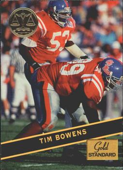 1994 Signature Rookies Gold Standard #30 Tim Bowens Front