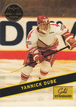 1994 Signature Rookies Gold Standard #82 Yanick Dube Front