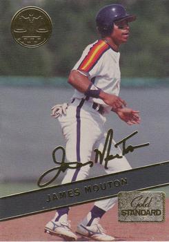 1994 Signature Rookies Gold Standard - Gold Signature #GS11 James Mouton Front