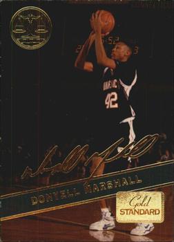 1994 Signature Rookies Gold Standard - Gold Signature #GS14 Donyell Marshall Front