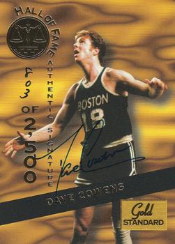 1994 Signature Rookies Gold Standard - Hall of Fame Autographs #HOF5 Dave Cowens Front