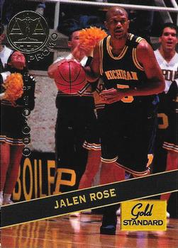 1994 Signature Rookies Gold Standard - Promos #P2 Jalen Rose Front