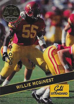 1994 Signature Rookies Gold Standard - Promos #P3 Willie McGinest Front