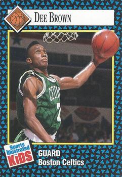 1992 Sports Illustrated for Kids #8 Dee Brown Front