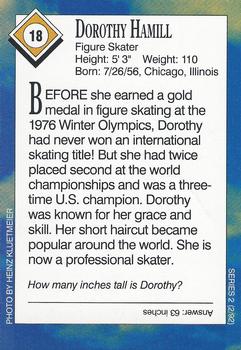 1992 Sports Illustrated for Kids #18 Dorothy Hamill Back