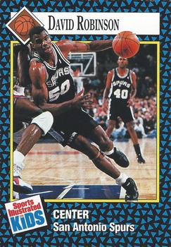 1992 Sports Illustrated for Kids #35 David Robinson Front