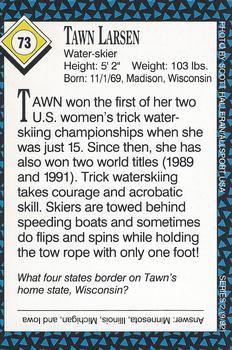 1992 Sports Illustrated for Kids #73 Tawn Larsen Back