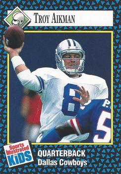 1992 Sports Illustrated for Kids #74 Troy Aikman Front