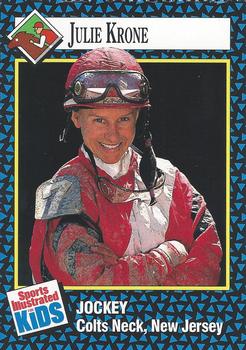 1992 Sports Illustrated for Kids #77 Julie Krone Front