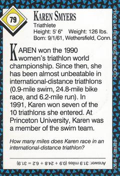 1992 Sports Illustrated for Kids #79 Karen Smyers Back