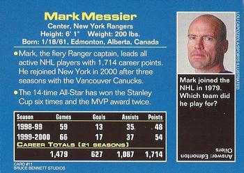 2001 Sports Illustrated for Kids #11 Mark Messier Back