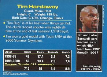2001 Sports Illustrated for Kids #27 Tim Hardaway Back