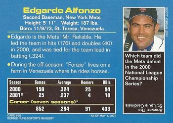 2001 Sports Illustrated for Kids #68 Edgardo Alfonzo Back