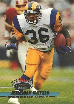 1993 Stadium Club Members Only #NNO Jerome Bettis Front