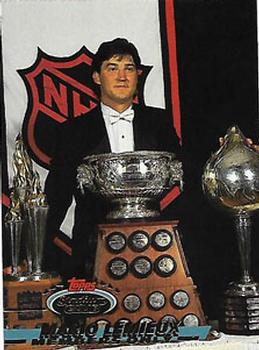 1993 Stadium Club Members Only #NNO Mario Lemieux Front