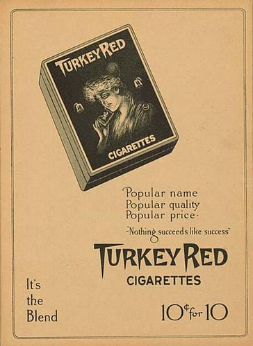 1911 Turkey Red Cabinets T3 #100 Davy Jones Back