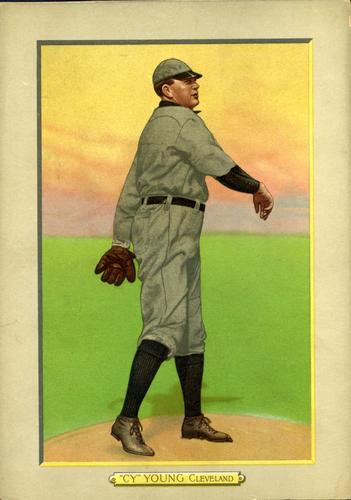 1911 Turkey Red Cabinets T3 #42 Cy Young Front