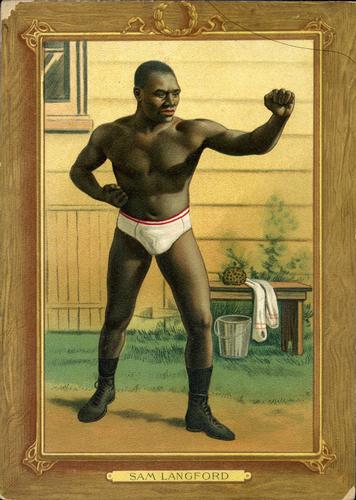 1911 Turkey Red Cabinets T3 #65 Sam Langford Front