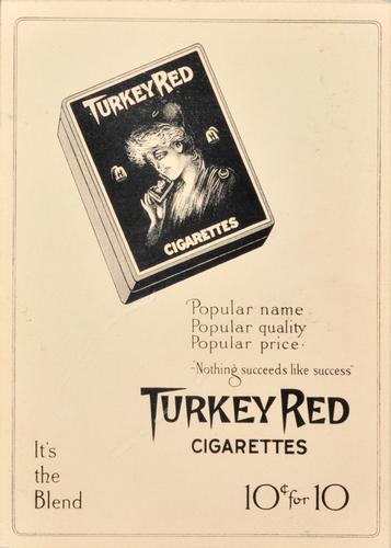 1911 Turkey Red Cabinets T3 #108 Fred Merkle Back