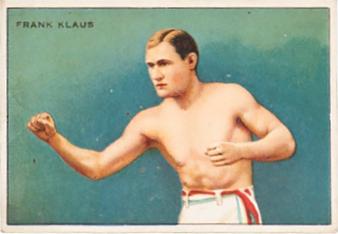 1912 Series of Champions (T227) #NNO Frank Klaus Front