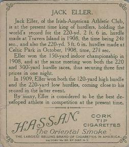 1910 Champions (T218) #NNO Jack Eller Back