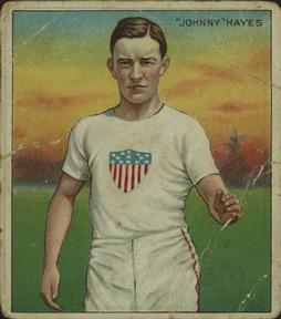 1910 Champions (T218) #NNO Johnny Hayes Front