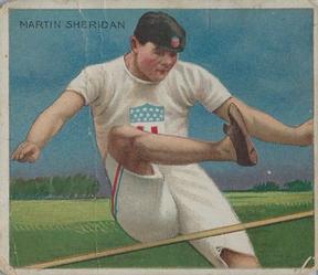 1910 Champions (T218) #NNO Martin Sheridan Front