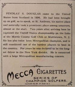 1910 Champions (T218) #NNO Findlay Douglas Back