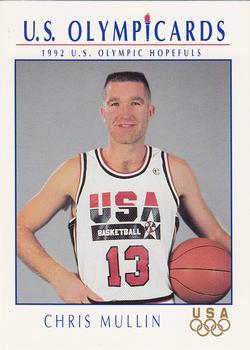 1992 Impel Olympicards: 1992 U.S. Olympic Hopefuls #14 Chris Mullin Front