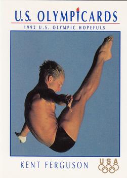 1992 Impel Olympicards: 1992 U.S. Olympic Hopefuls #35 Kent Ferguson Front