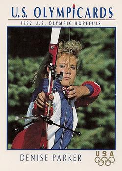 1992 Impel Olympicards: 1992 U.S. Olympic Hopefuls #3 Denise Parker Front