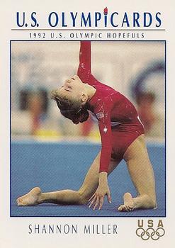 1992 Impel Olympicards: 1992 U.S. Olympic Hopefuls #46 Shannon Miller Front