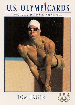 1992 Impel Olympicards: 1992 U.S. Olympic Hopefuls #70 Tom Jager Front