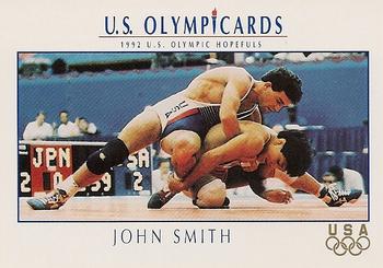 1992 Impel Olympicards: 1992 U.S. Olympic Hopefuls #108 John Smith Front