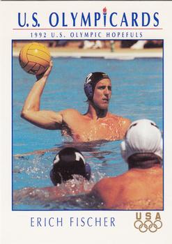 1992 Impel Olympicards: 1992 U.S. Olympic Hopefuls #98 Erich Fischer Front
