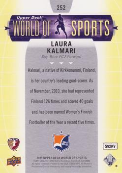 2011 Upper Deck World of Sports #252 Laura Kalmari Back
