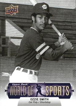 2011 Upper Deck World of Sports #1 Ozzie Smith Front