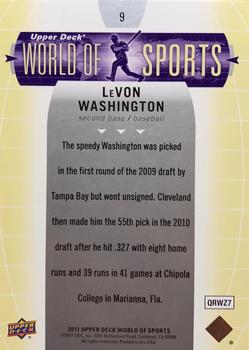 2011 Upper Deck World of Sports #9 LeVon Washington Back