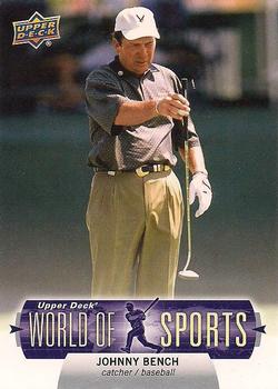 2011 Upper Deck World of Sports #11 Johnny Bench Front