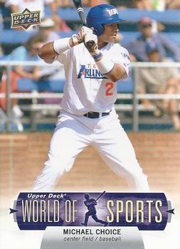 2011 Upper Deck World of Sports #21 Michael Choice Front