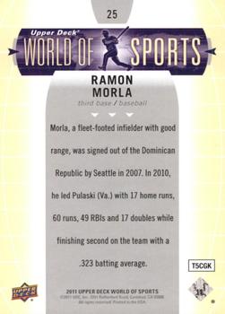 2011 Upper Deck World of Sports #25 Ramon Morla Back
