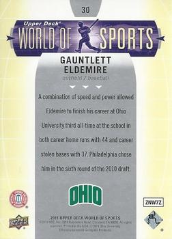 2011 Upper Deck World of Sports #30 Gauntlett Eldemire Back